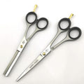 Raven Spar-Set mit Modellierschere 5,5 Zoll (ca. 14cm) und Schneideschere 6,5 (ca. 16,5cm)