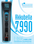 Kleintier Akkuschermaschine Akkubella 7990