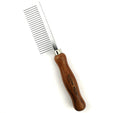 Kamm mit Holzgriff - 18 cm grob von Show Tech