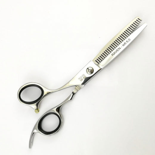 Modellierschere für Linkshänder - Ergo Linkshandschere - 6 Zoll (ca. 15 cm) 30 Zähne
