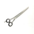 Fellschere - Linkshänder - 7 Zoll (ca. 18 cm) mit Rundhalm und großen Scherenaugen - Rostfrei