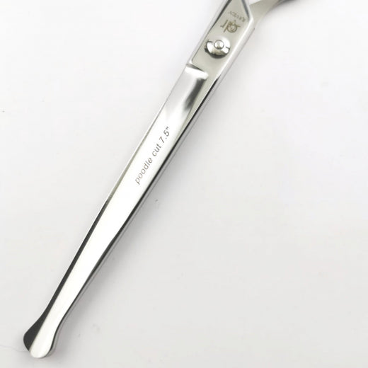 Pudelschere mit Knopf - dr Raven poodle cut in 7,5 Zoll (ca. 19 cm) - rostfrei