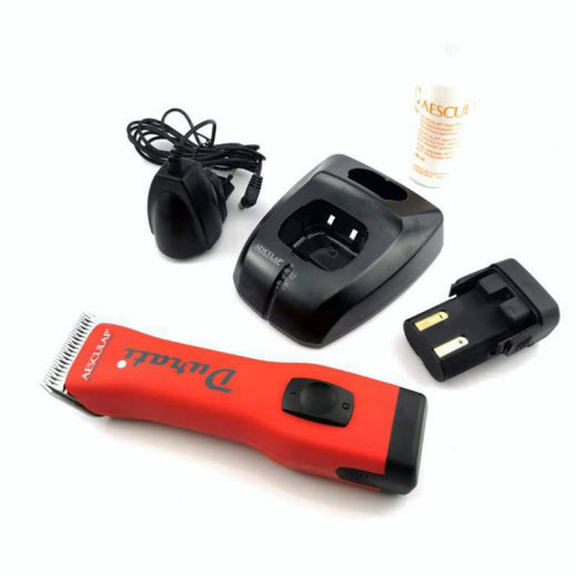 Aesculap Durati mit SnapOn Scherkopf #10 1,5mm - Akku Kleintierschermaschine mit 3500 Hübe / min