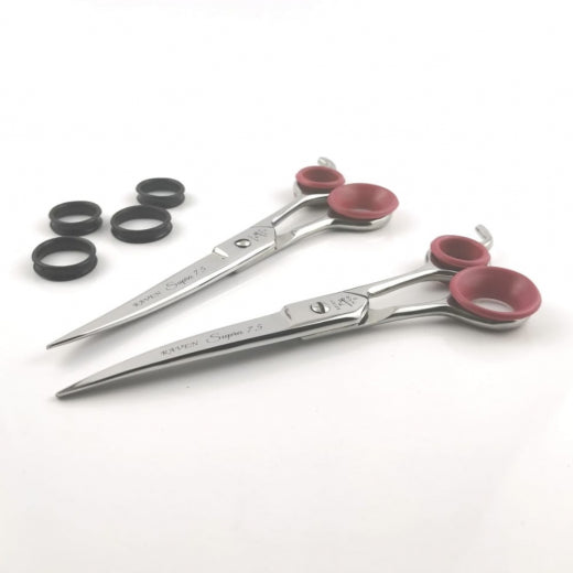 Tierschere Raven Supra - Robuste Hundeschere mit Fingerringe - 7,5 Zoll (ca. 19 cm)