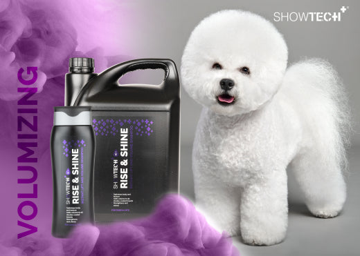 Show Tech+ Rise & Shine Shampoo 300 ml - 1:35 - Die beste Wahl für rauhaariges Fell
