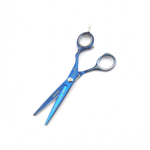 Ergo Tierschere in Blue Color - 5,5 Zoll (ca. 14 cm) - 41 Gramm