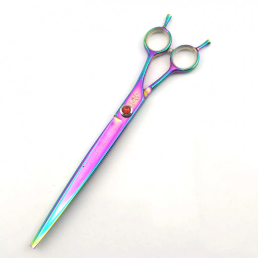 Hundeschere - 8 Zoll (ca. 20cm)- Raven Purple Color - 79 gramm
