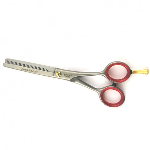 Modelierschere Raven Queen 5,5 Zoll mit 36 Zähnen - Rundhalm