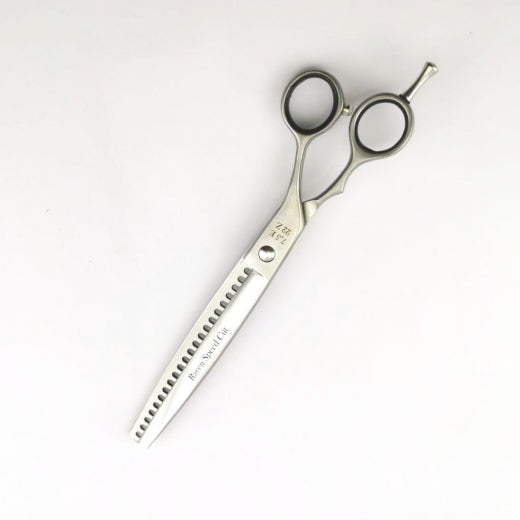 Modelierschere Raven Speed Cut 7,5 Zoll und 22 Zähne - Ergonomisch - Rostfrei