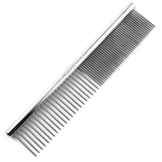 Metallkamm 19 cm - grob/fein von Show Tech
